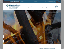 Tablet Screenshot of healthtecdl.org